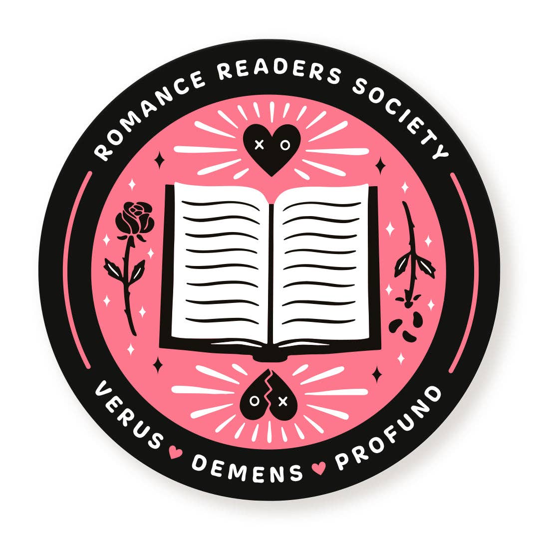 "Romance Readers Society" Vinyl Sticker