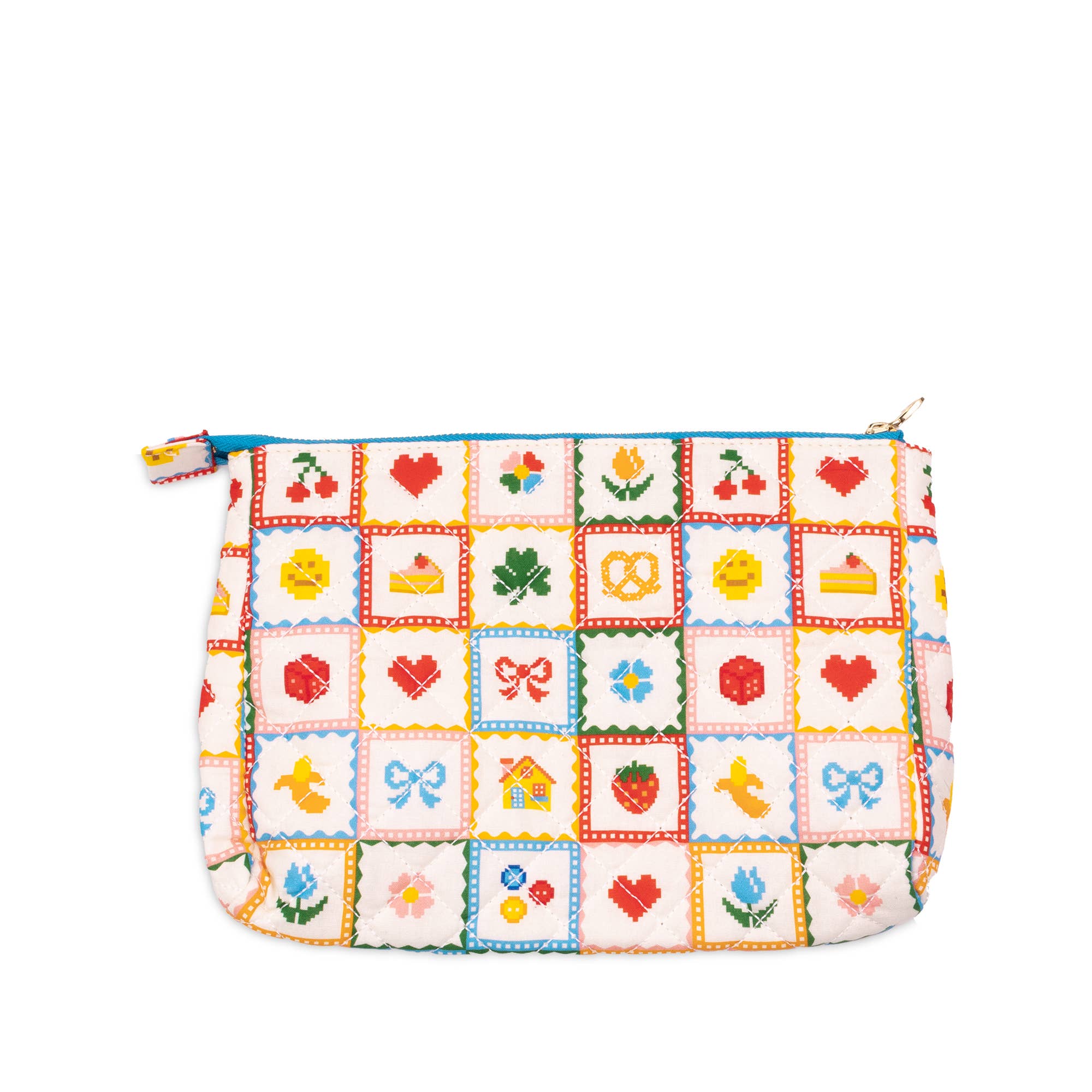 Quilted Zipper Pouch