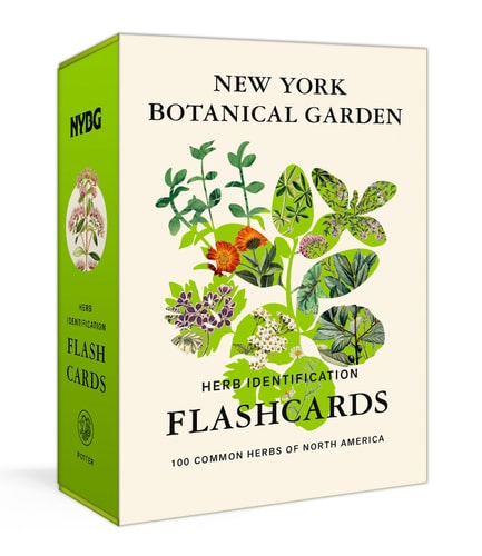 New York Botanical Garden Herb Identification Flashcards: 100 Common Herbs of North America - The New York Botanical Garden Cover Image