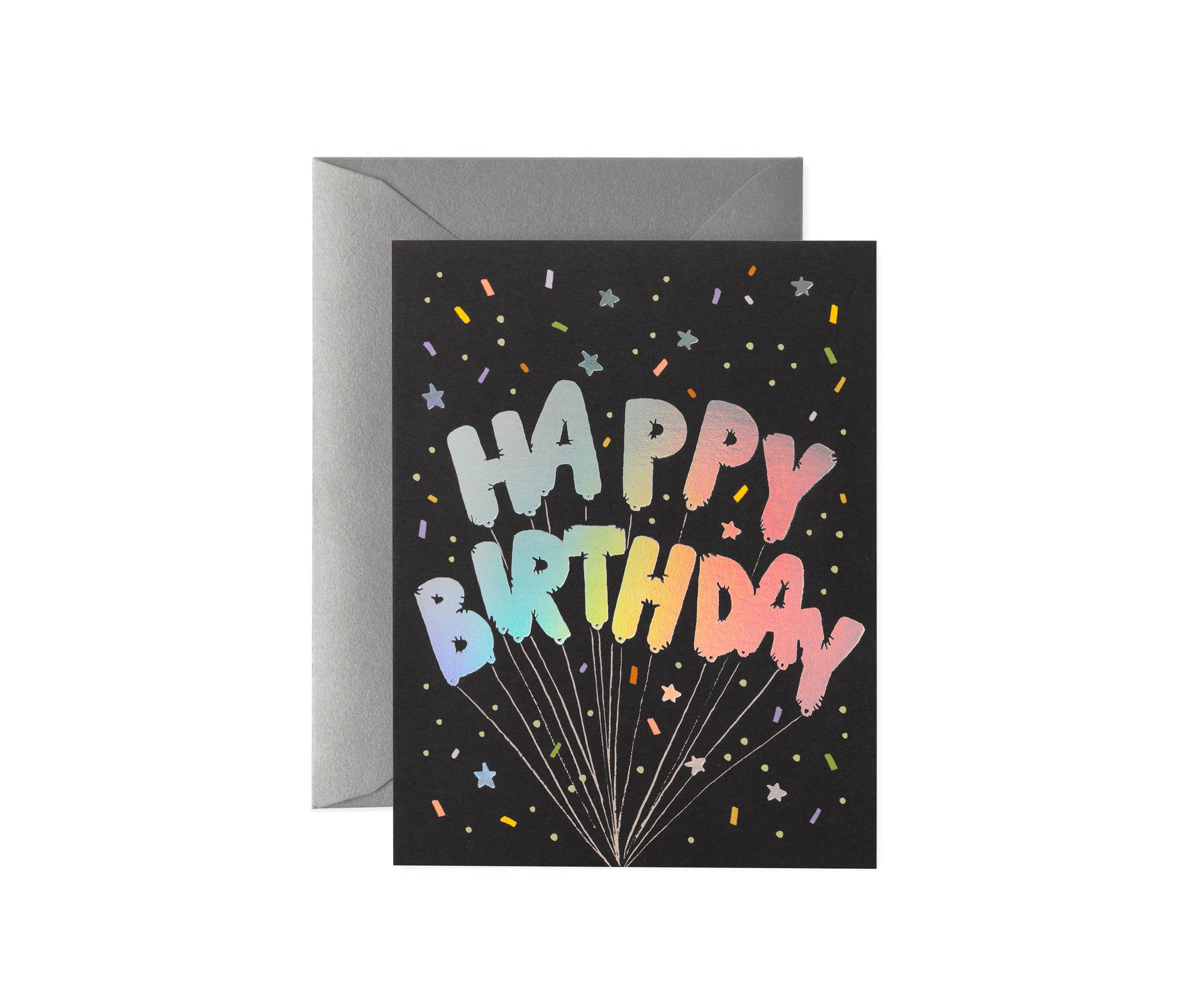 "Mylar Birthday Balloons" Card