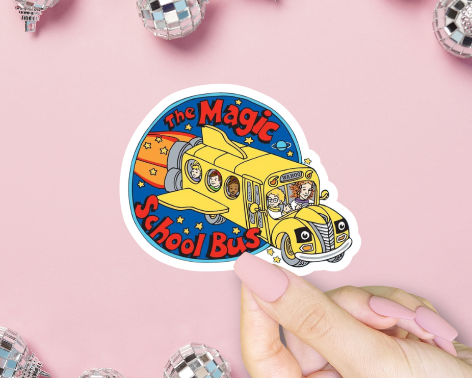 "Magic School Bus" Sticker