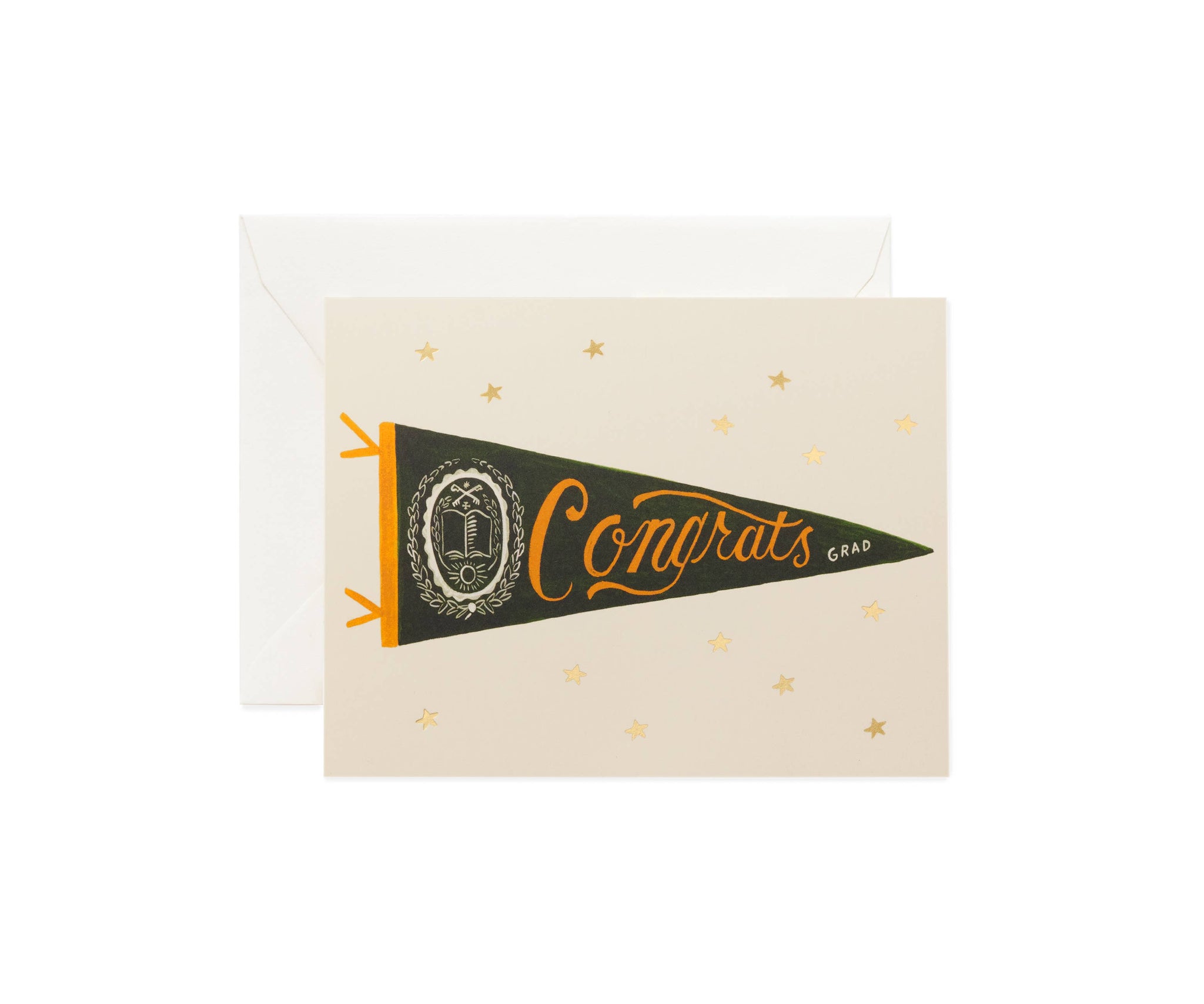 "Congrats Pennant" Card