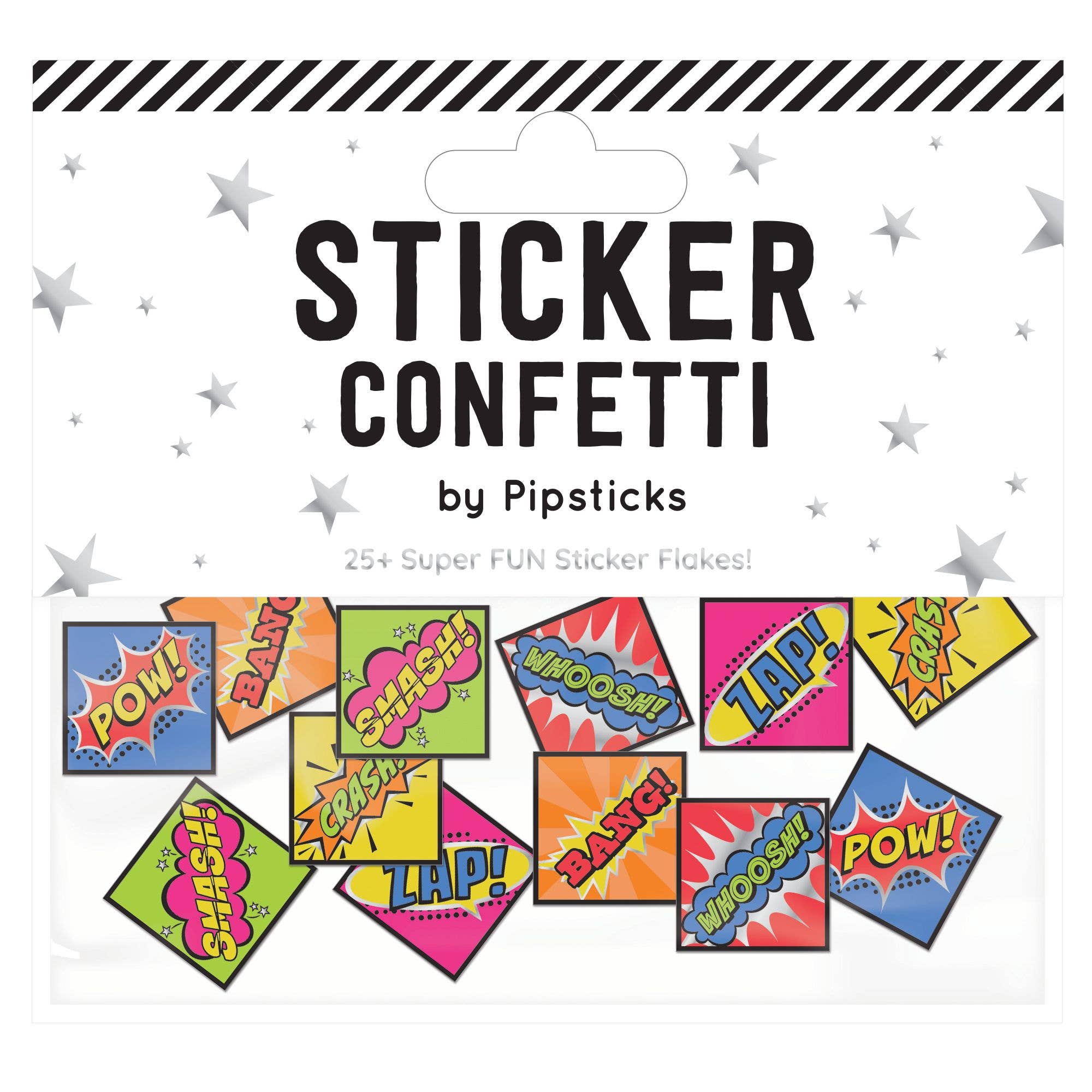 "Comic Effects" Sticker Confetti