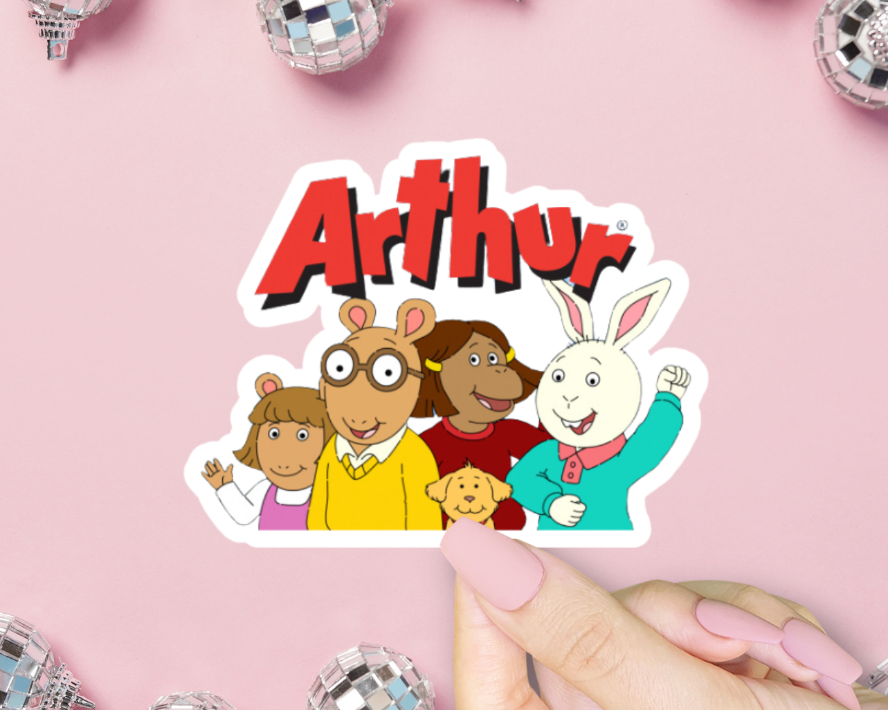 "Arthur" Sticker