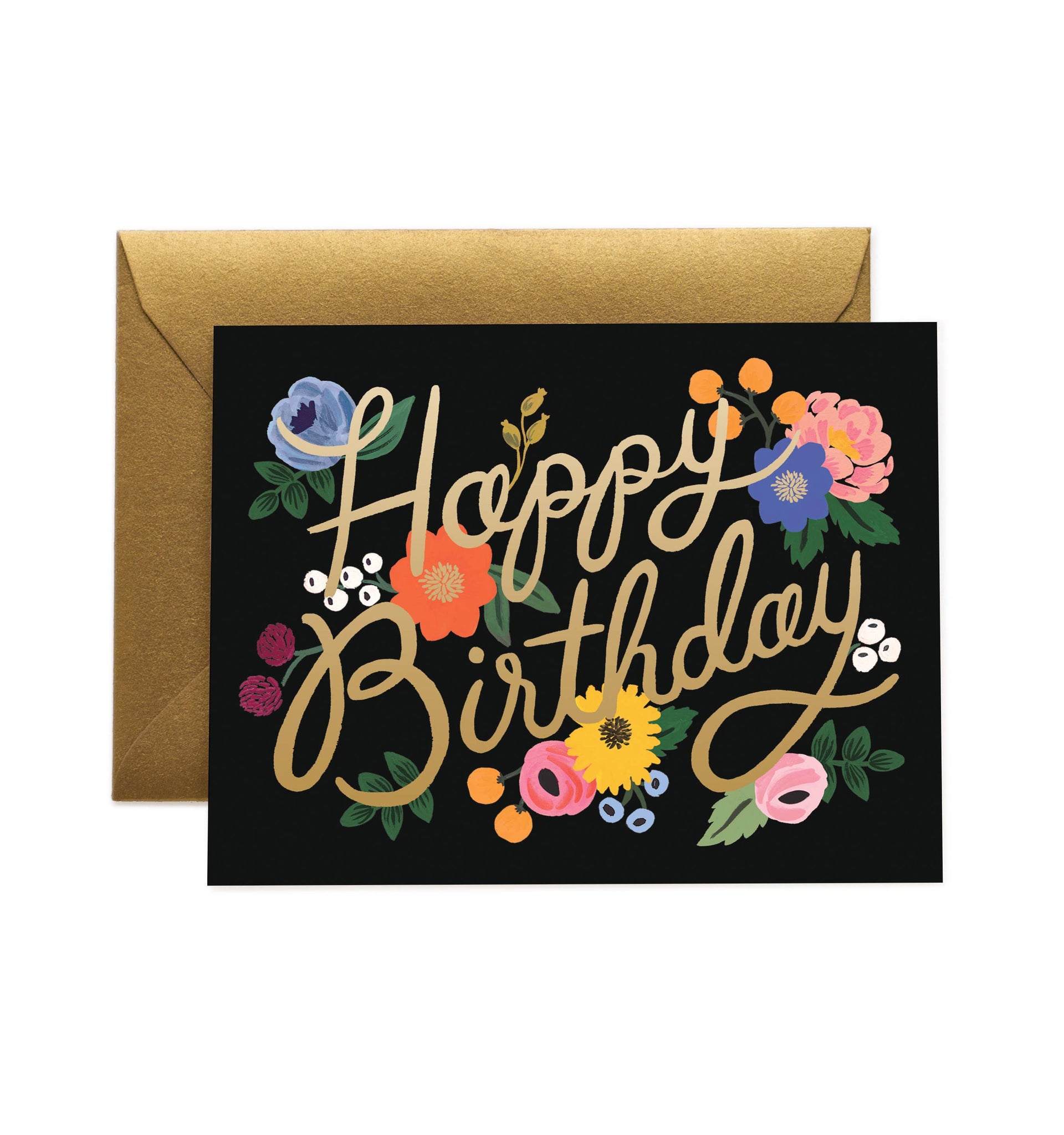 "Vintage Blossoms" Birthday Card