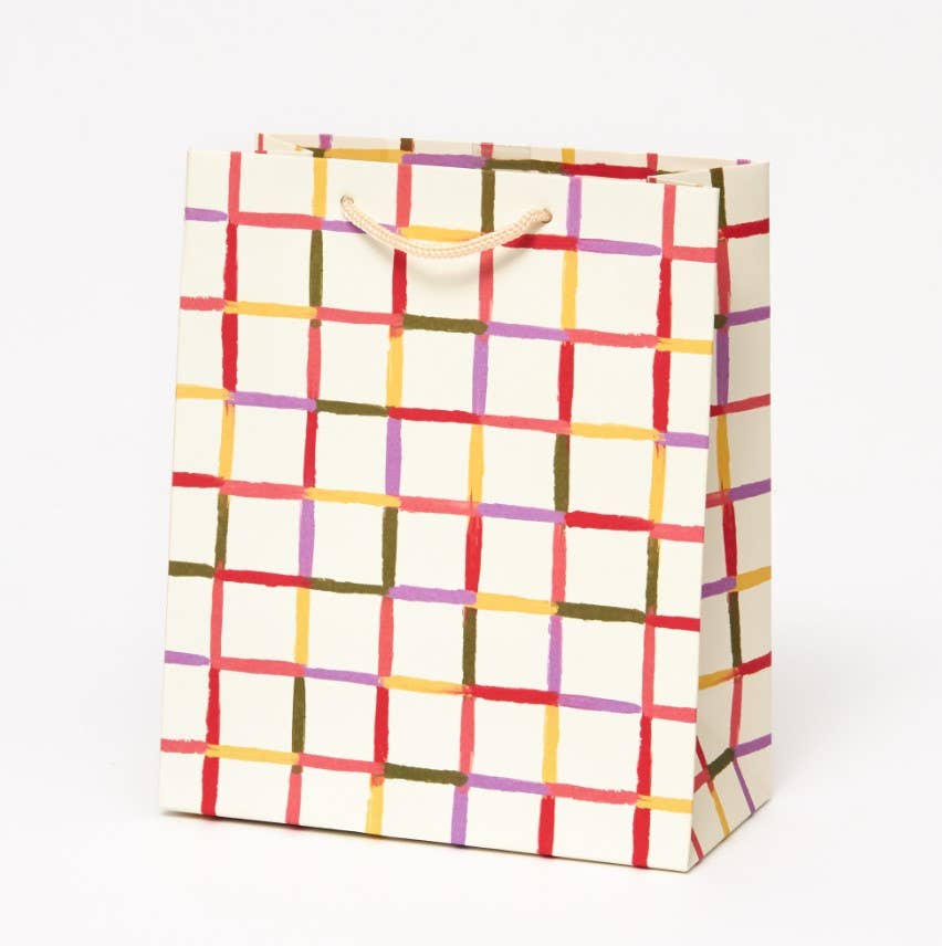 "Colorful Grid" Gift Bag