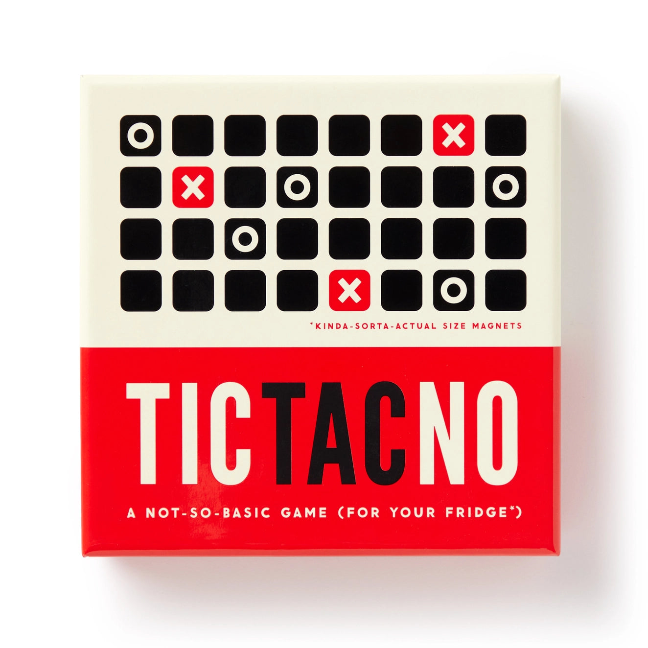 Tic Tac No: Magnetic Fridge Game