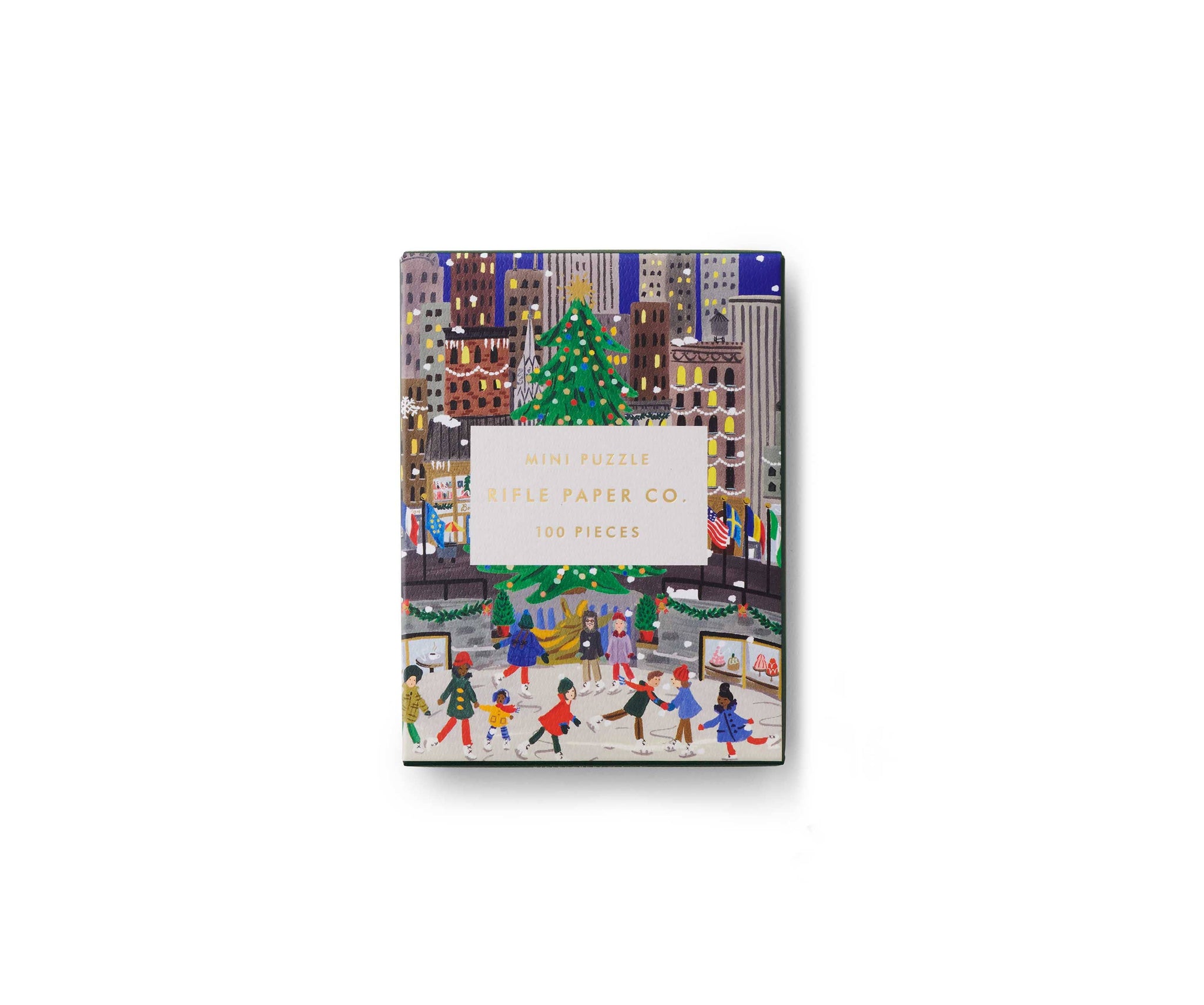 "Holiday On Ice" Mini Jigsaw Puzzle (100 Piece)