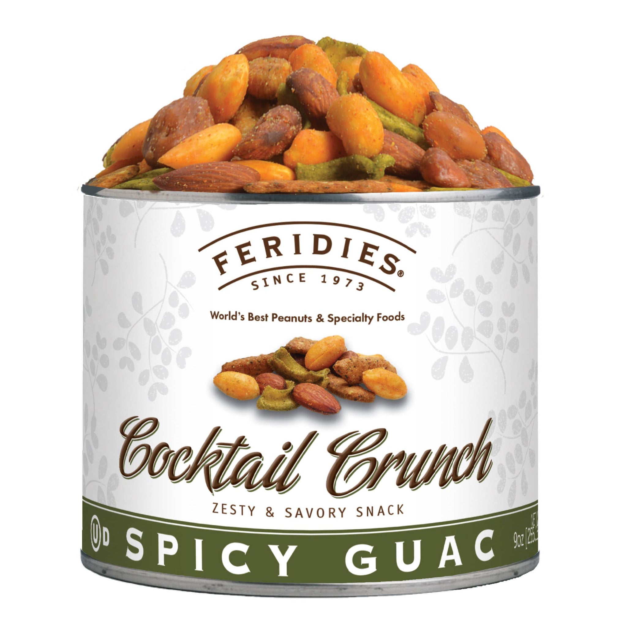 Spicy Guac Cocktail Crunch Snack Mix (9oz Tin)