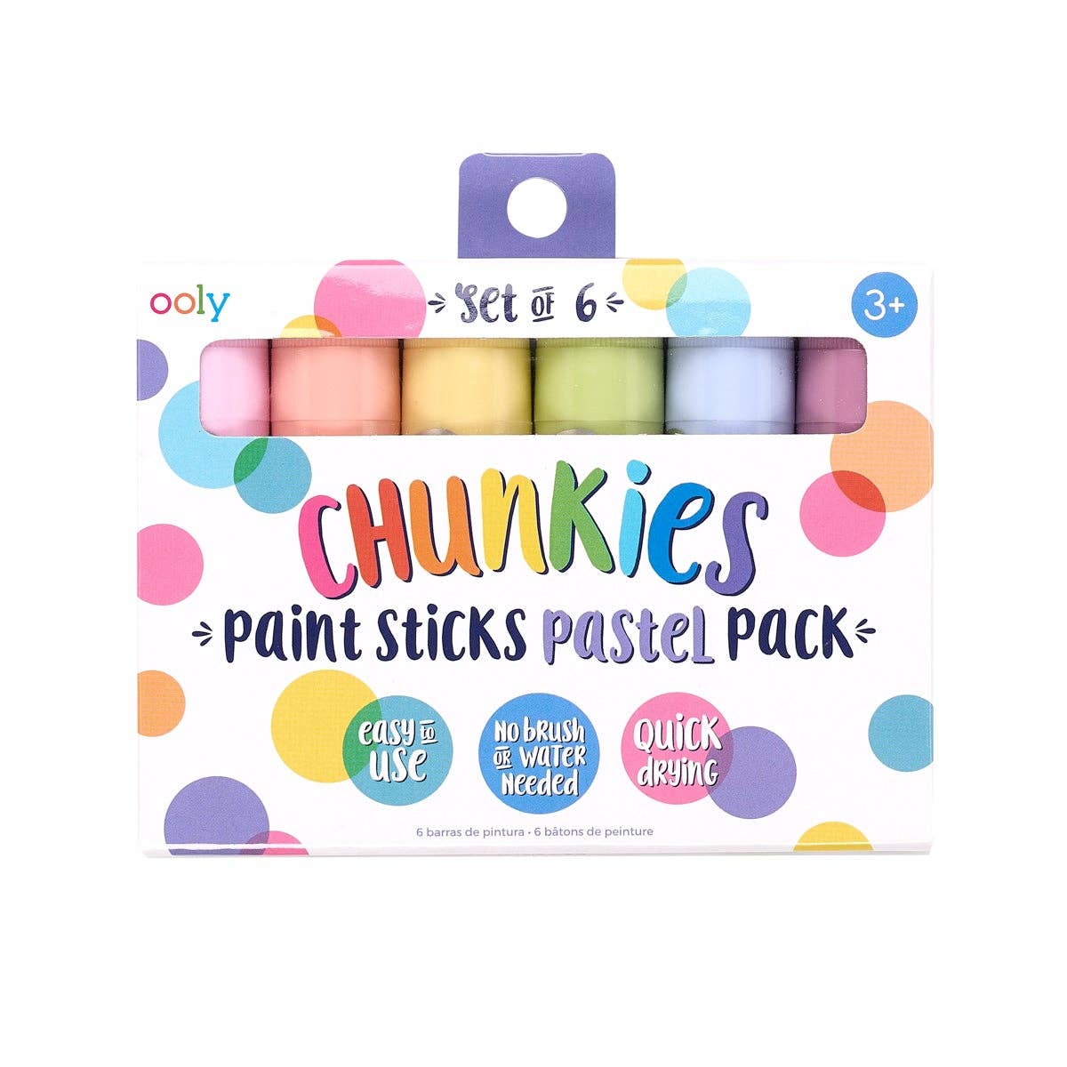 Chunkies Paint Sticks: Pastel (Set of 6)