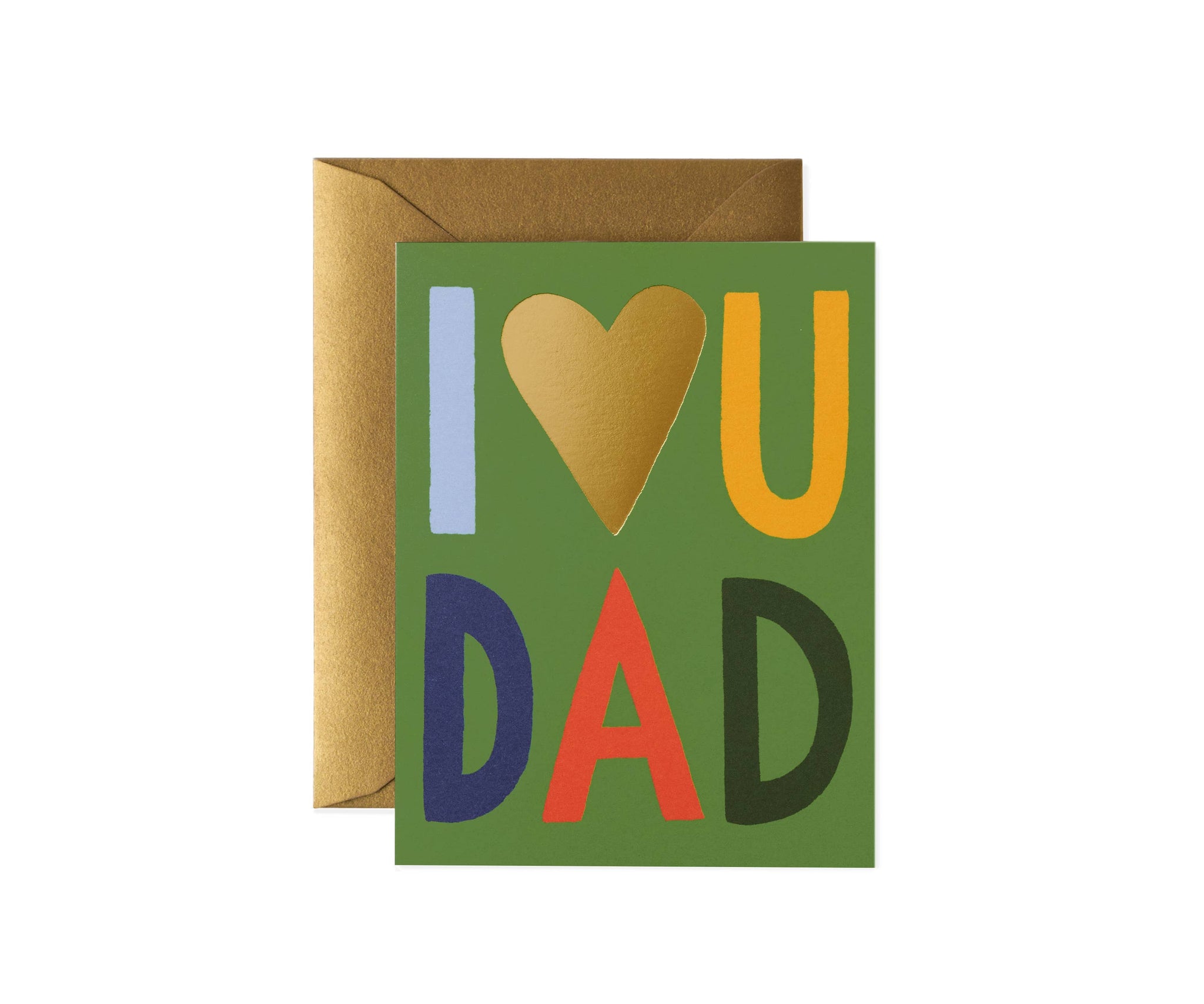 "I Love You Dad" Card