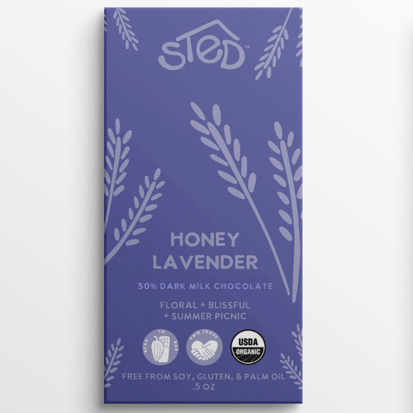 Mini Honey Lavender (50% Dark Milk Chocolate)