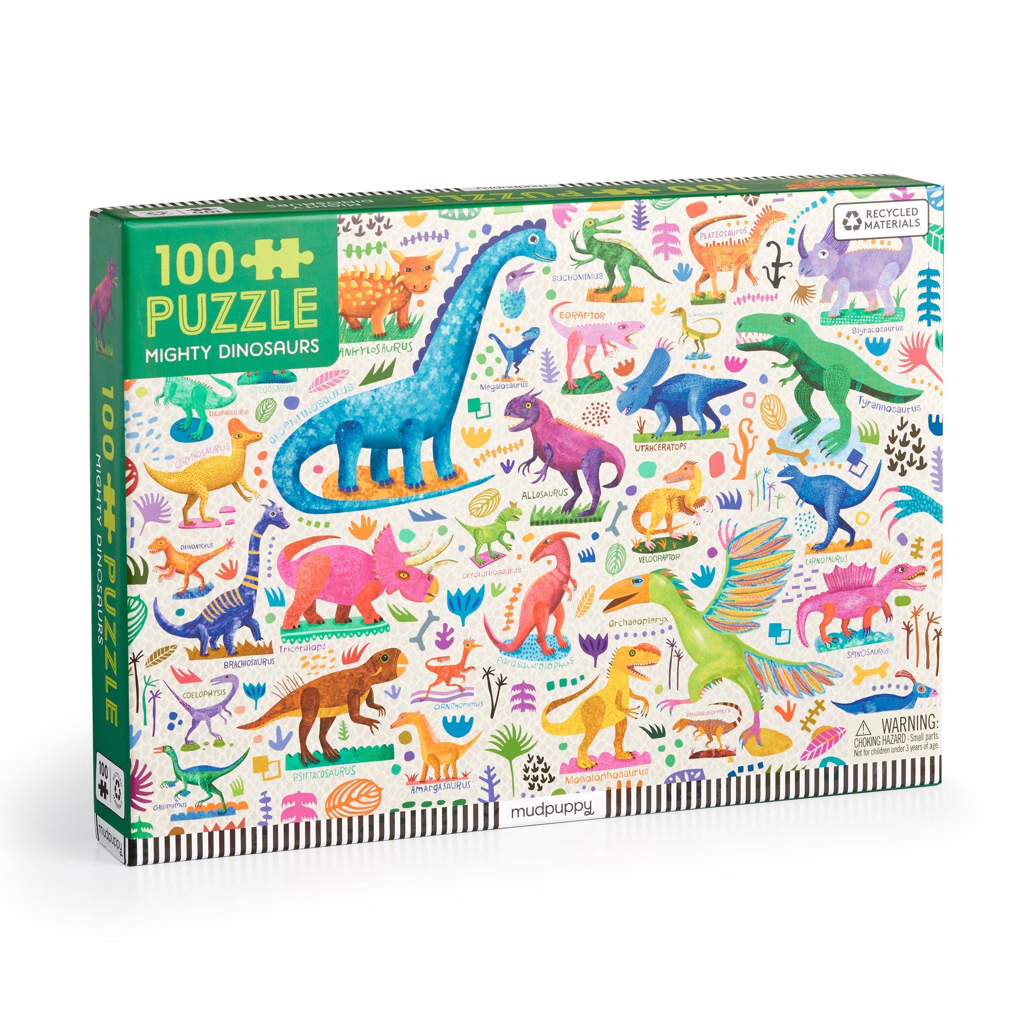 "Mighty Dinosaurs" Puzzle (100 Piece)