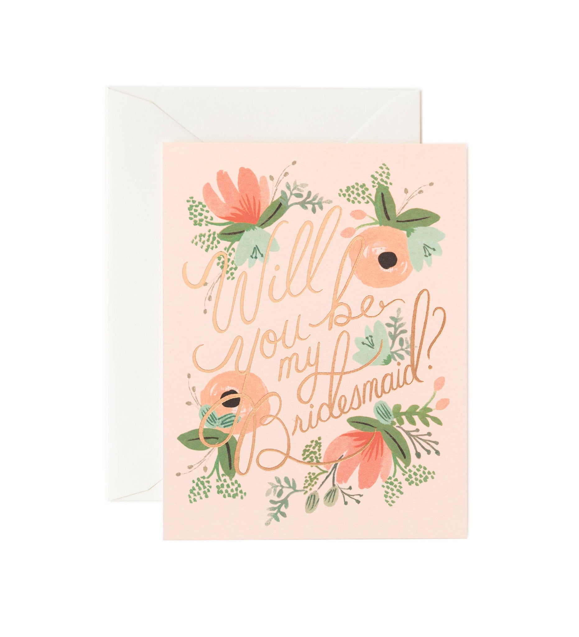 Boxed Set of "Blushing Bridesmaid" Cards