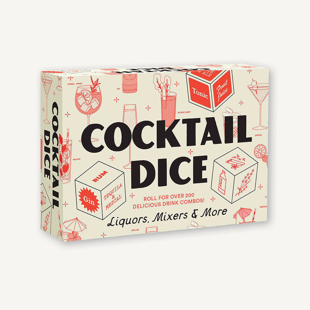Cocktail Dice: Liquors, Mixers, and More