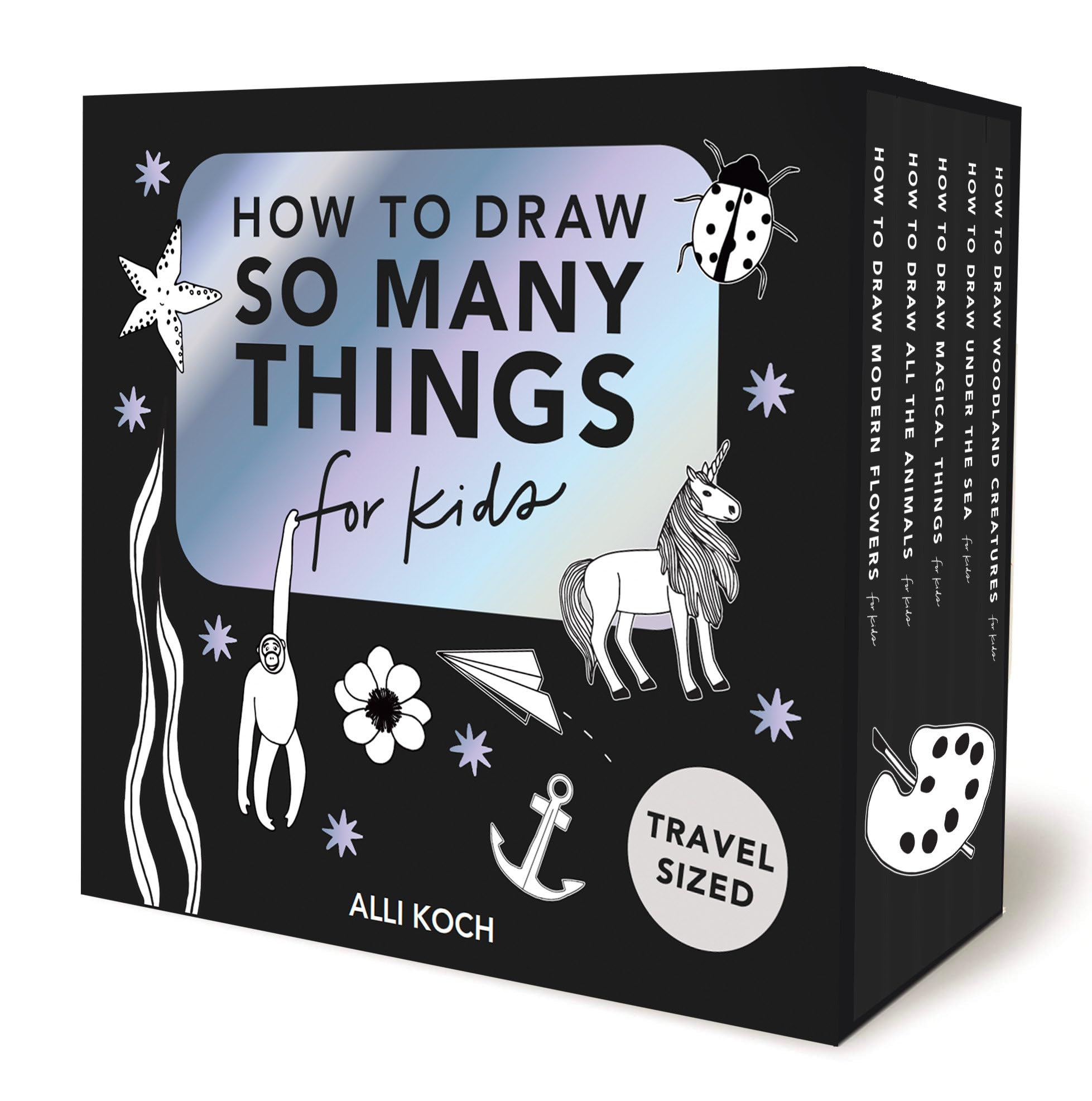 So Many Things: A Box Set of 5 How-To-Draw Books for Kids - Koch, Alli Cover Image