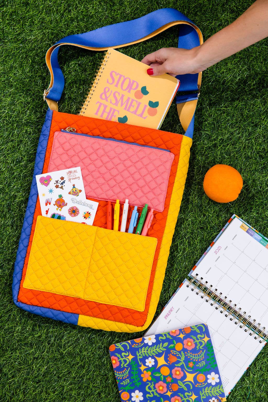 Go-Go Laptop Tote: Colorblock