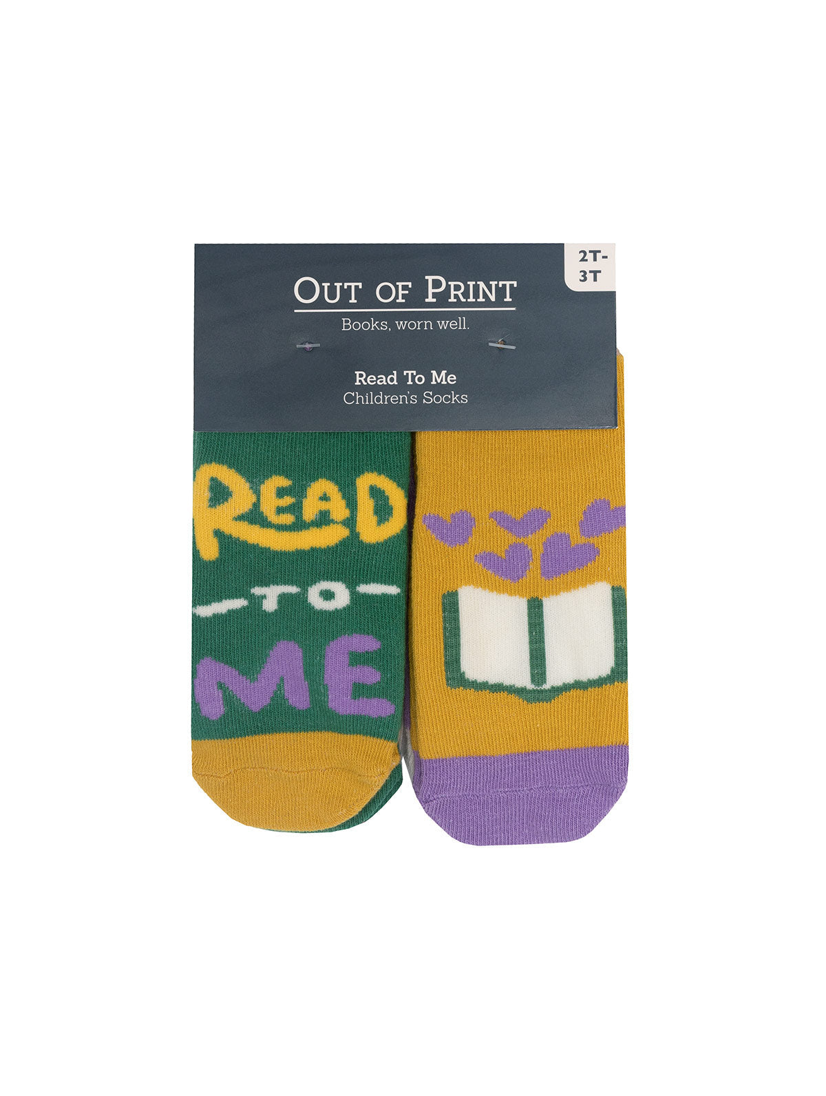 "Read to Me" Children's Socks (4-pack)