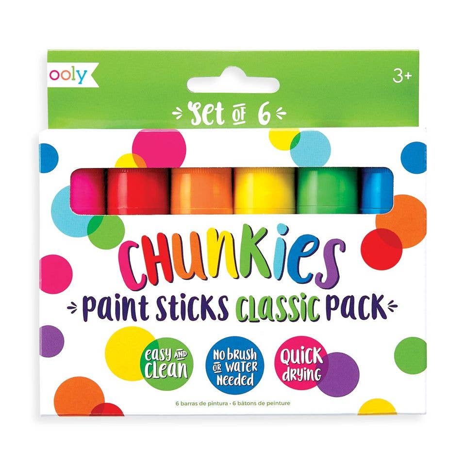 Chunkies Paint Sticks: Classic (Set of 6)