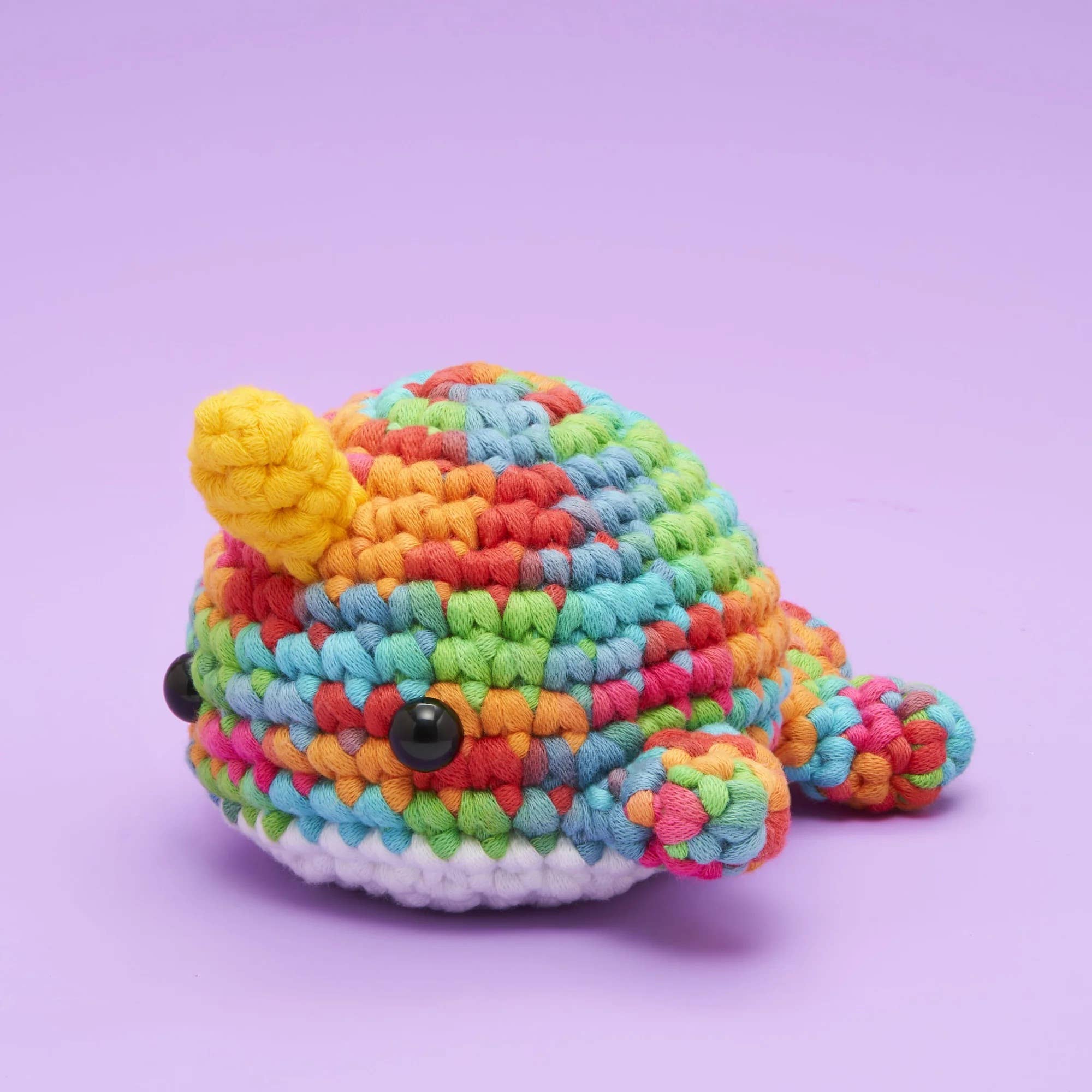 "Boogie Bjorn The Rainbow Narwhal" Beginner Crochet Kit - The Woobles