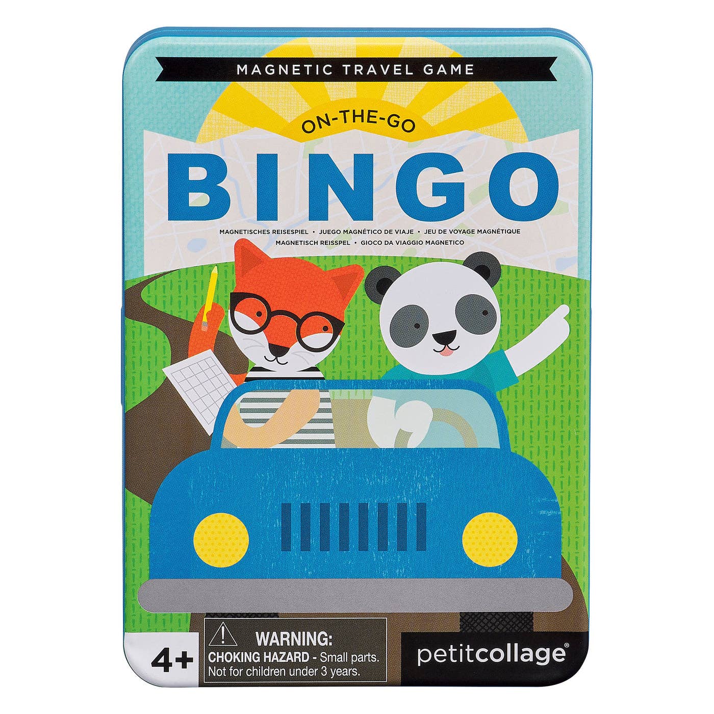 On-The-Go Bingo: Magnetic Travel Game