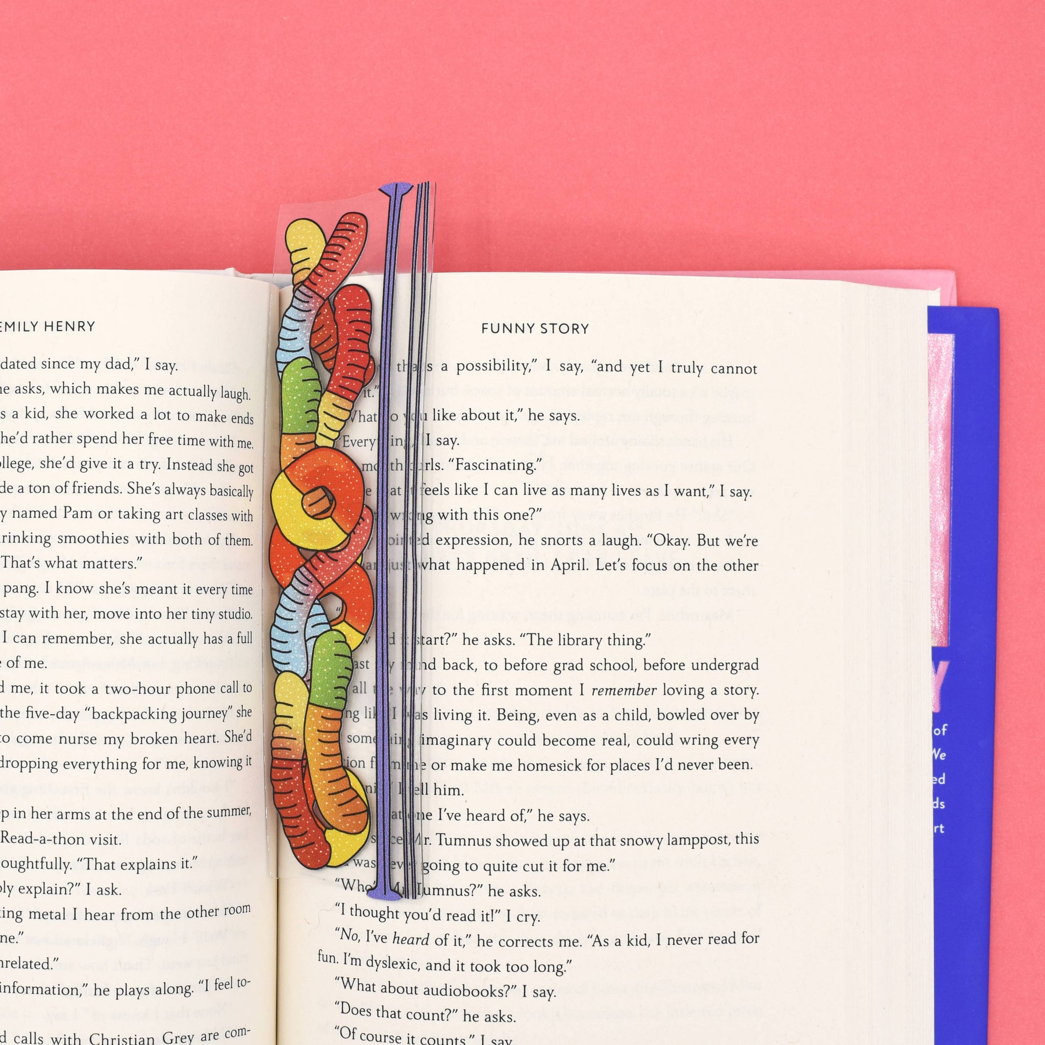 "Baggie of Sour Gummies" Bookmark