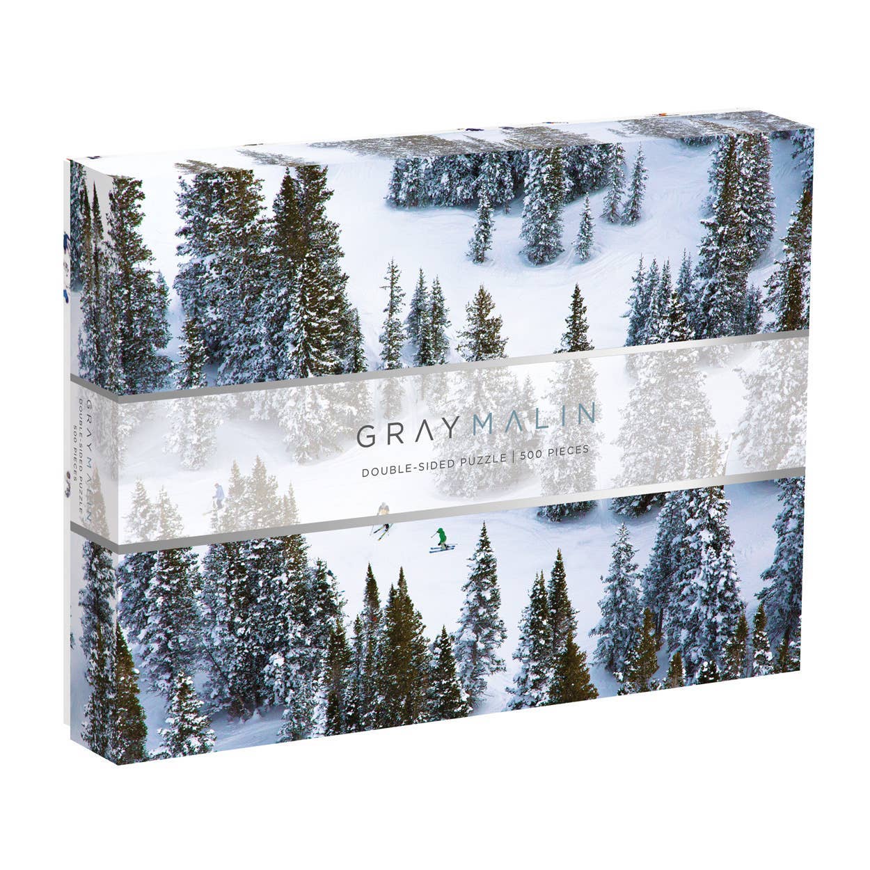 "Gray Malin: The Snow" Double-Sided Puzzle (500 Piece)