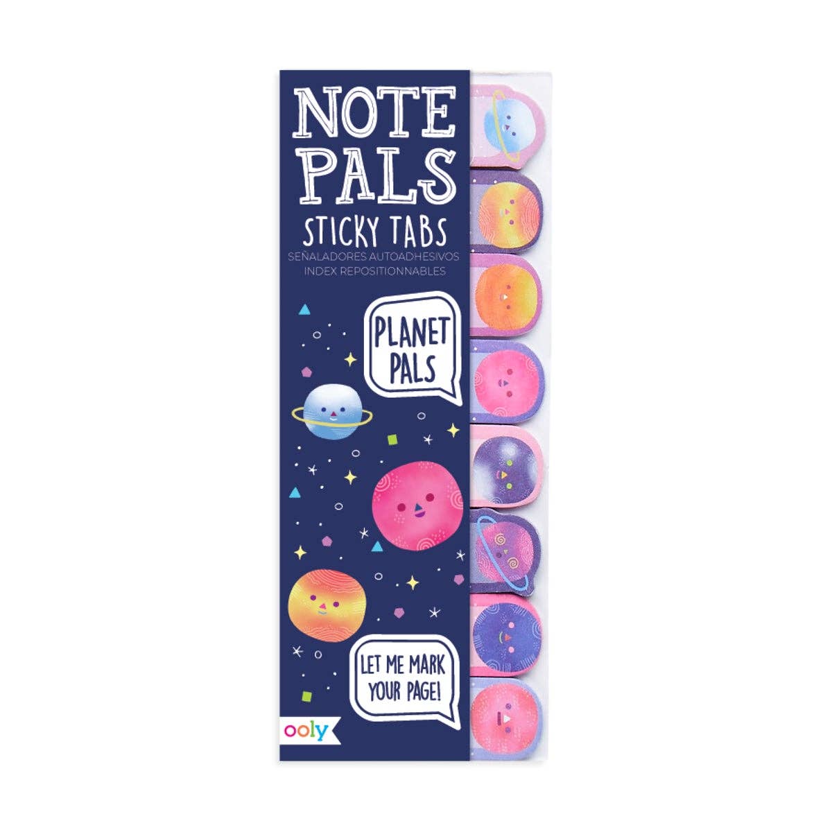 "Planet Pals" Note Pals Sticky Note Tabs