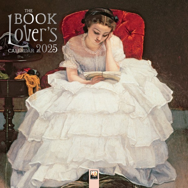 The Book Lover's Wall Calendar 2025