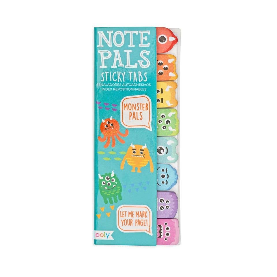 "Monster Pals" Note Pals Sticky Note Tabs