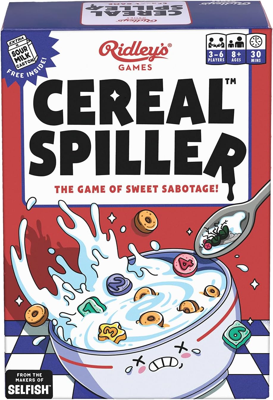 Cereal Spiller: The Game of Sweet Sabotage!