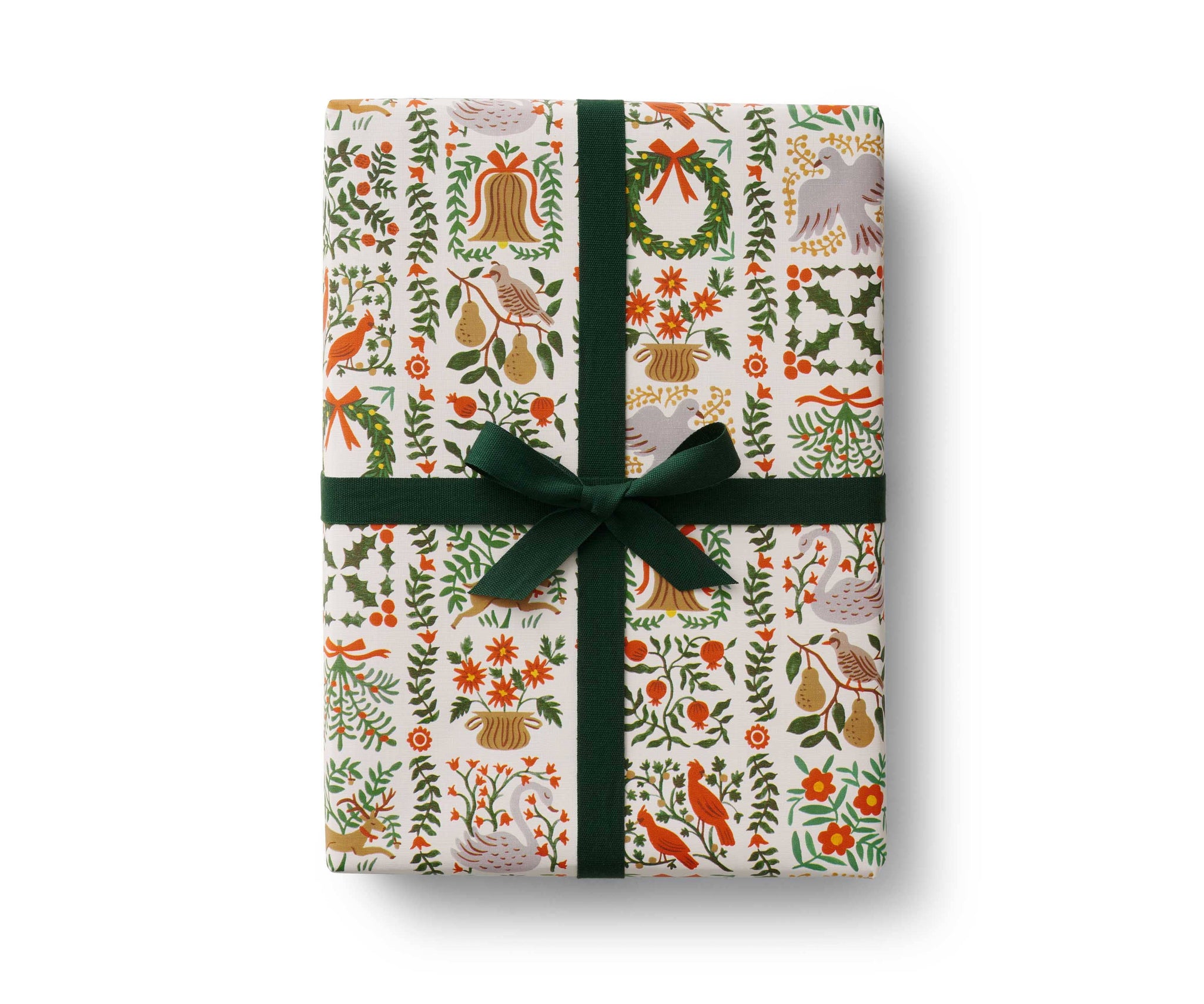 "Christmastide" Continuous Wrapping Paper Roll