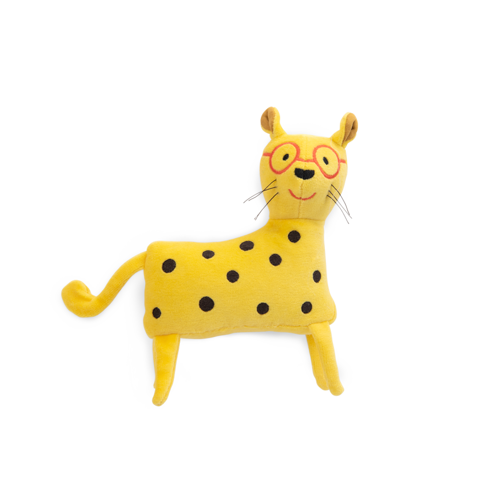 "Leopard" Plush Rattle - The Toupitis