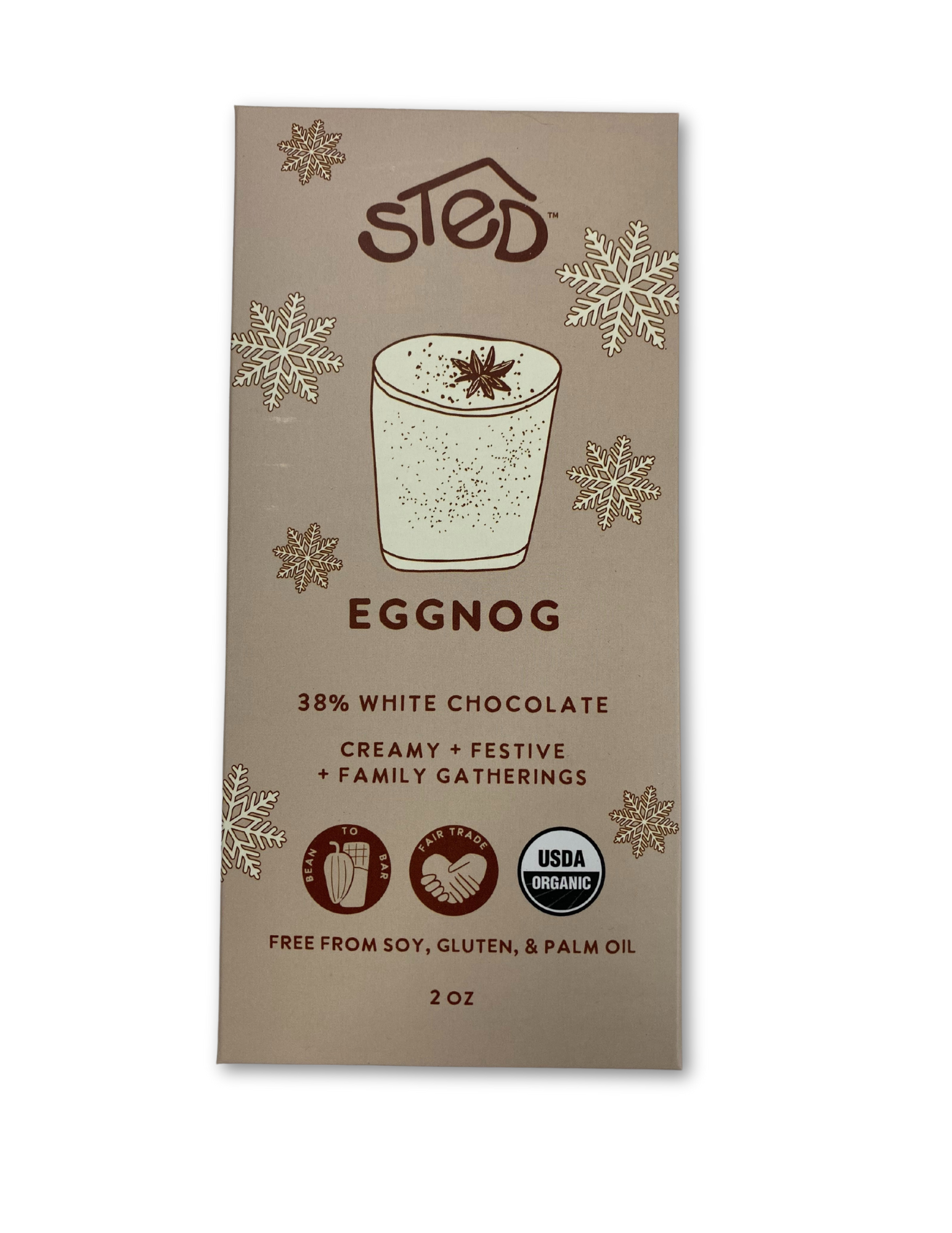 Eggnog (38% White Chocolate)