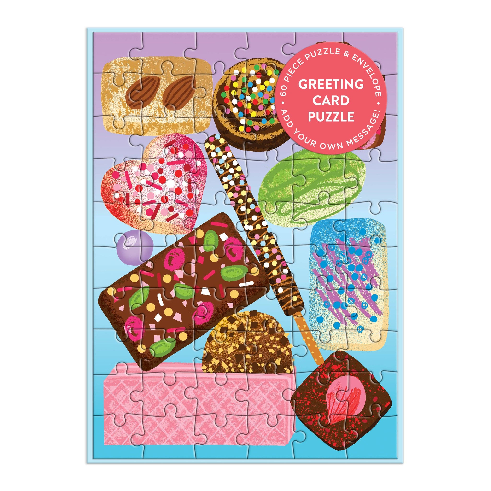 "Sweets for the Sweet" Greeting Card Puzzle (60 Piece)