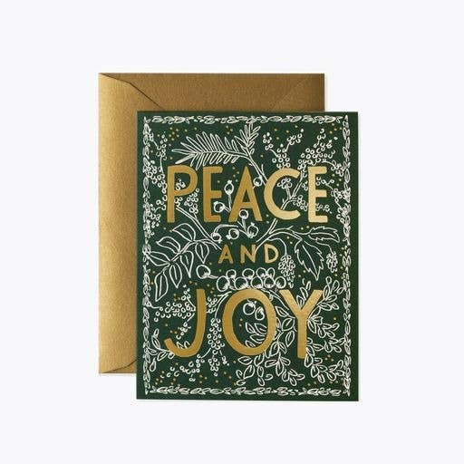 "Evergreen Peace" Card