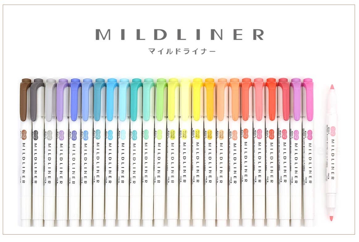 Zebra MILDLINER Dual-Tip Creative Highlighter