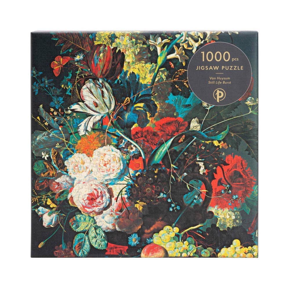 "Van Huysum - Still Life Burst" Puzzle (1000 Piece)