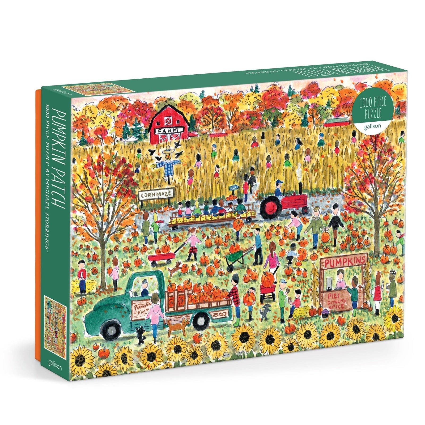 "Michael Storrings Pumpkin Patch" Puzzle (1000 Piece)