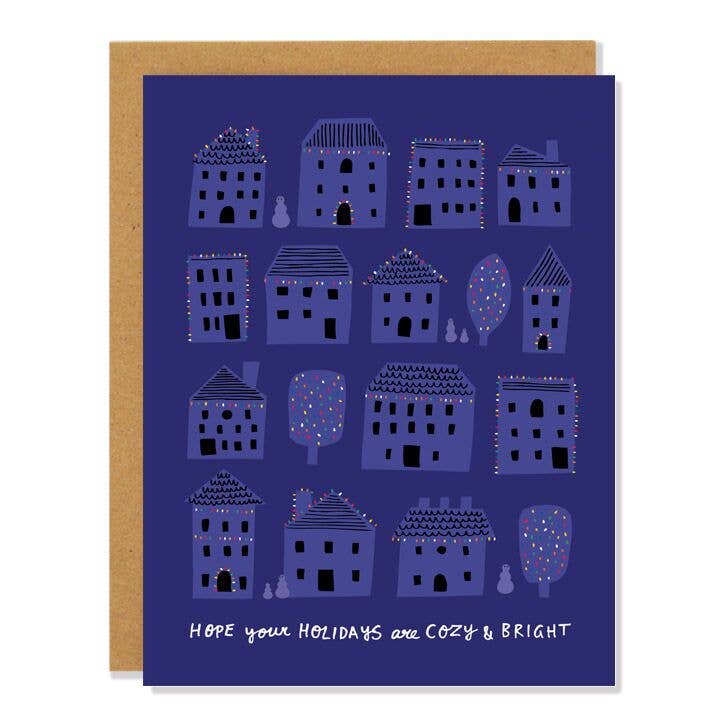 "Cozy & Bright" Card