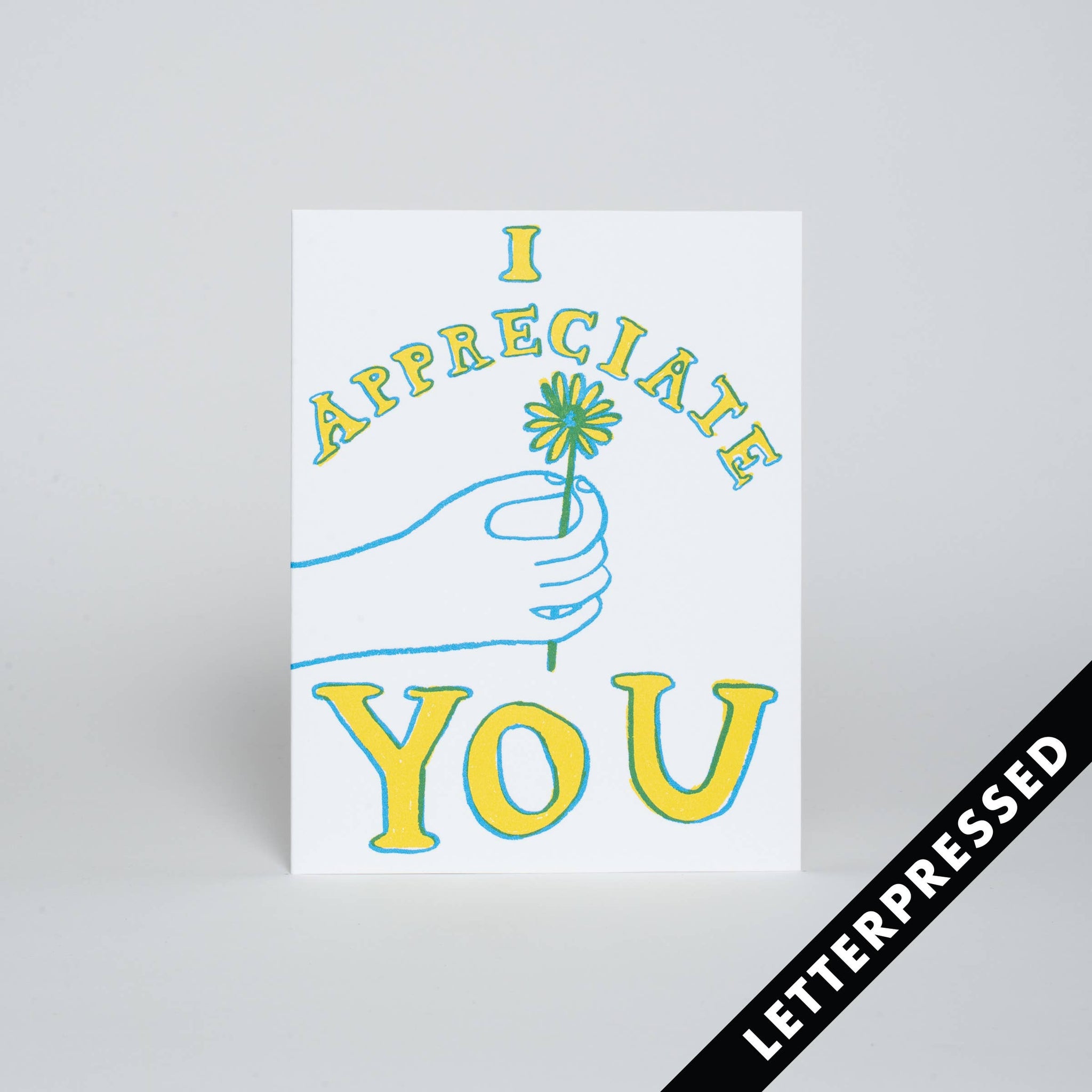 "Appreciate You" Greeting Card
