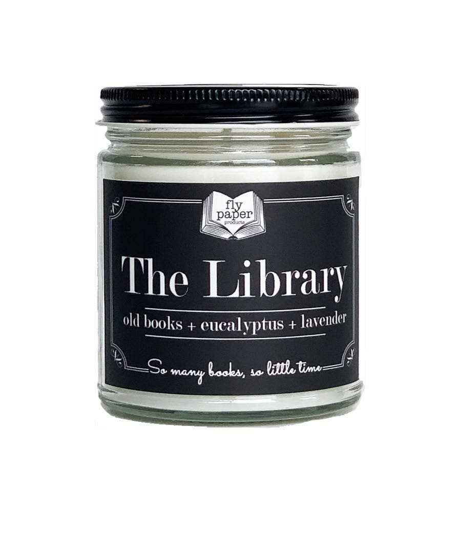 The Library 9oz Glass Candle