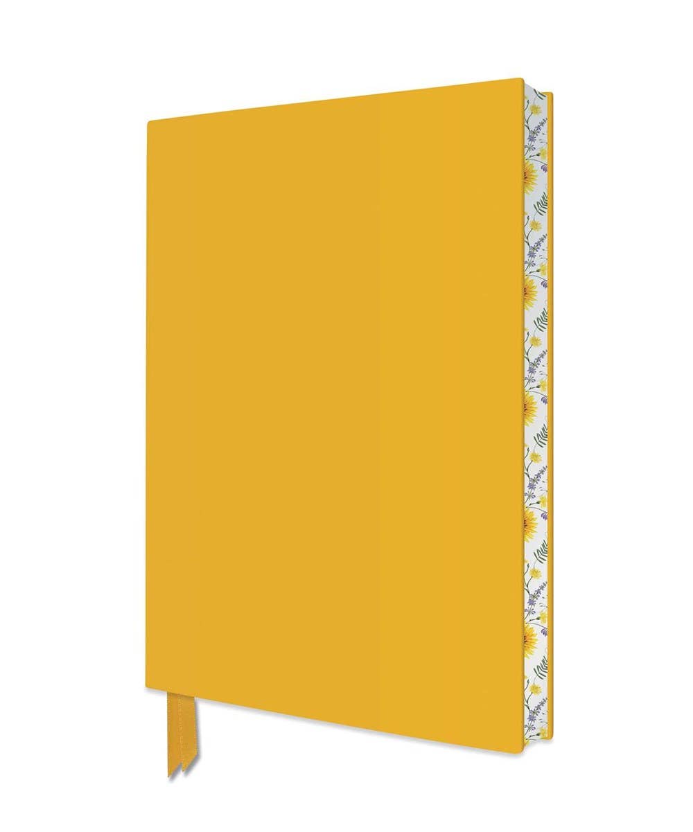 Floral Artisan Notebook - Yellow