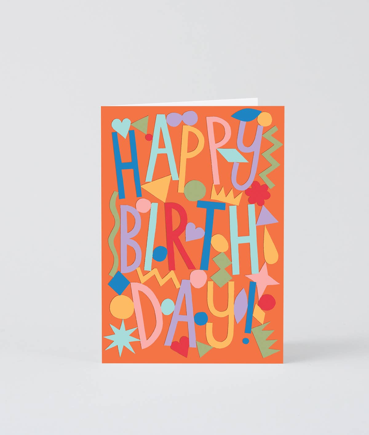 "Happy Birthday" Embossed Card