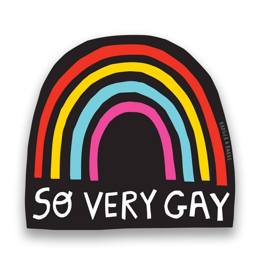 "So Very Gay" Sticker